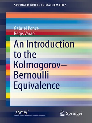 cover image of An Introduction to the Kolmogorov–Bernoulli Equivalence